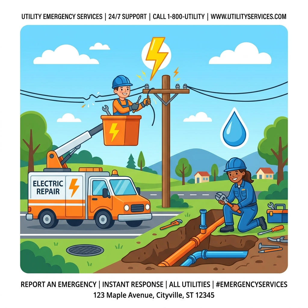 Emergencias de Luz y Agua - Huacho